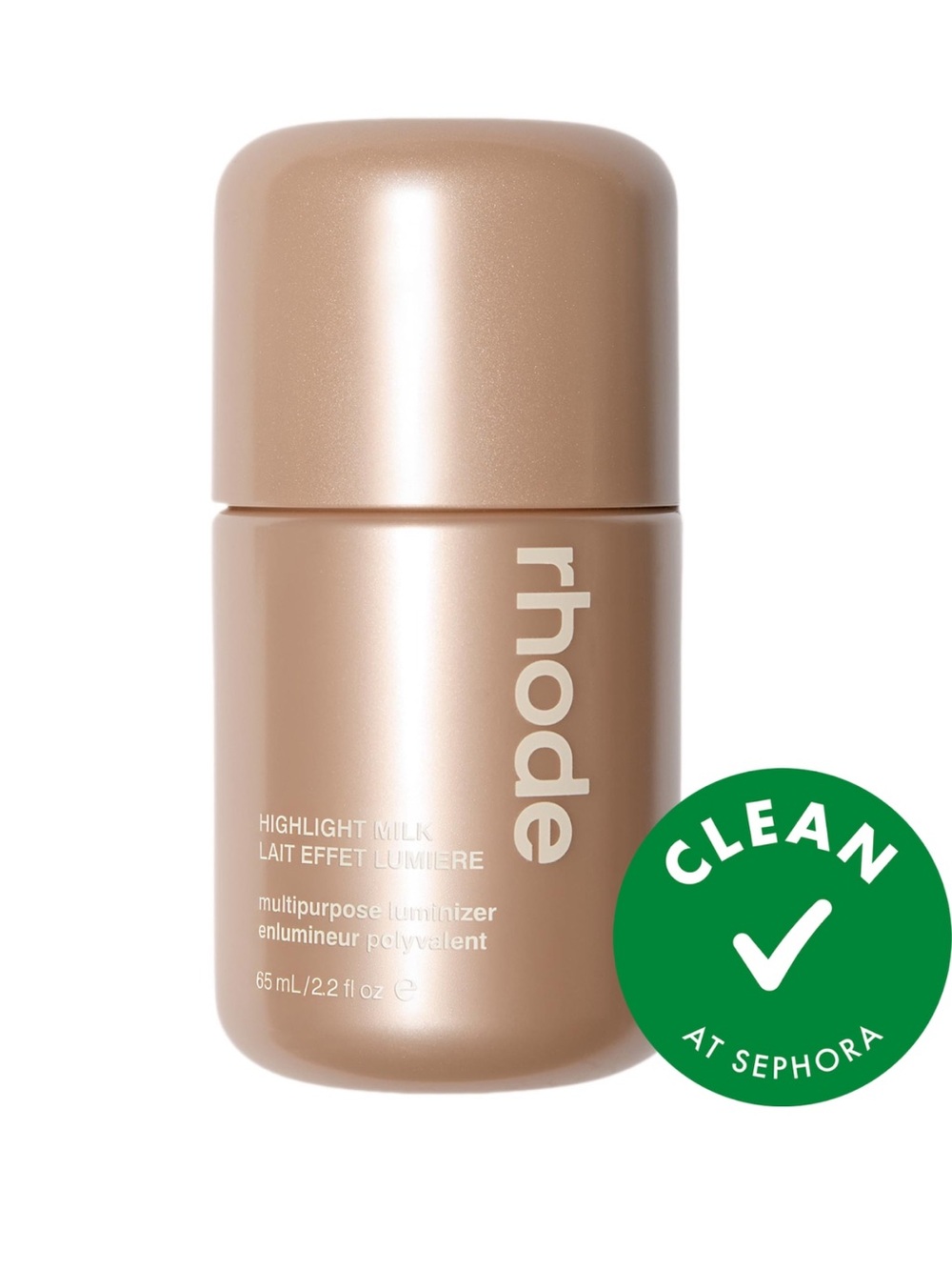 Rhode Highlighting Milk Multipurpose Luminizer in shade 02 Pearly Champagne